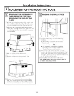 Preview for 8 page of GE JVM6175SF1SS Installation Instructions Manual