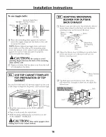 Preview for 16 page of GE JVM6175SF1SS Installation Instructions Manual