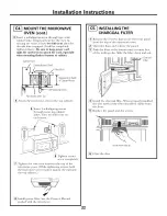 Preview for 22 page of GE JVM6175SF1SS Installation Instructions Manual