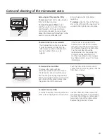 Preview for 29 page of GE JVM6175SFSS Use And Care Manual