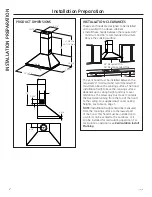 Предварительный просмотр 2 страницы GE JVW5301, JVW5361 Installation Instructions Manual