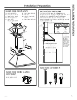 Предварительный просмотр 5 страницы GE JVW5301, JVW5361 Installation Instructions Manual