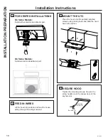 Preview for 18 page of GE JVX5300 Owner'S Manual & Installation Instructions