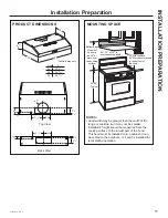 Предварительный просмотр 11 страницы GE JVX5360 Owner'S Manual & Installation Instructions