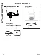 Предварительный просмотр 18 страницы GE JVX5360 Owner'S Manual & Installation Instructions