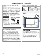 Preview for 10 page of GE JX1095STBB Installation Instructions Manual