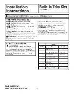 GE JX1124STC Installation Instructions preview