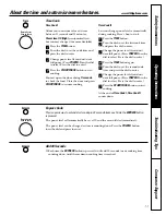 Preview for 11 page of GE JX1527CSH Owner'S Manual