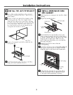 Предварительный просмотр 3 страницы GE JX2127SH Installation Instructions