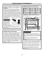 Предварительный просмотр 6 страницы GE JX7230DLWW Installation Instructions Manual