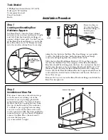 Preview for 2 page of GE JX827SS Installation Instructions