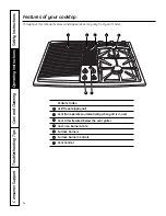 Предварительный просмотр 6 страницы GE JXGB90S - Profile Gas Cooktop Module Installation And Owner'S Manual