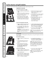 Предварительный просмотр 10 страницы GE JXGB90S - Profile Gas Cooktop Module Installation And Owner'S Manual