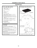 Предварительный просмотр 20 страницы GE JXGB90S - Profile Gas Cooktop Module Installation And Owner'S Manual