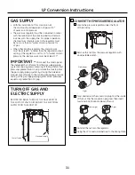 Предварительный просмотр 31 страницы GE JXGB90S - Profile Gas Cooktop Module Installation And Owner'S Manual