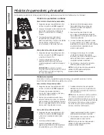 Предварительный просмотр 50 страницы GE JXGB90S - Profile Gas Cooktop Module Installation And Owner'S Manual