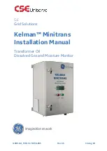 Preview for 1 page of GE Kelman Minitrans Installation Manual