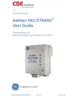 GE Kelman MULTITRANS User Manual preview