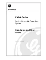 GE KM260 Series Installation And User Manual preview