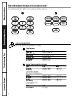 Preview for 8 page of GE KOR-220S Owner'S Manual