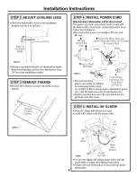 Предварительный просмотр 6 страницы GE L0523252 Installation Instructions Manual