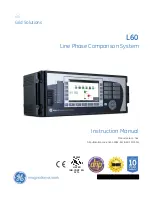 Предварительный просмотр 1 страницы GE L60 Instructions Manual