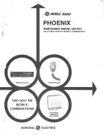 Предварительный просмотр 1 страницы GE LBI31072 Phoenix Maintenance Manual