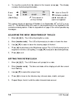 Preview for 16 page of GE LCD Keypad User Manual