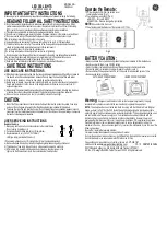 GE LED 350 LIGHTS Instructions preview