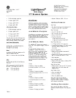 Preview for 7 page of GE LightSpeed 16 Product Data Sheet