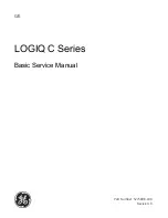 GE LOGIQ C Series Basic Service Manual preview