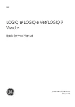 GE LOGIQ e R4 Series Basic Service Manual предпросмотр