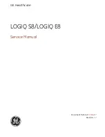 GE LOGIQ S8 Service Manual предпросмотр