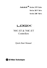 GE Logix 740C-ET Quick Start Manual предпросмотр