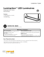 GE Lumination EP24 Series Installation Manual preview