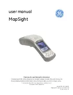 GE MapSight User Manual preview