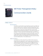 Предварительный просмотр 5 страницы GE Masoneilan 469 Series Communications Manual