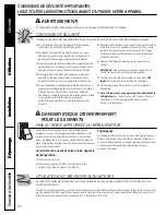 Preview for 20 page of GE MBC12 and Owner'S Manual And Installation Instructions