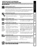 Предварительный просмотр 3 страницы GE McClary XBXR2080 Owner'S Manual