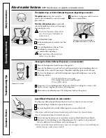 Предварительный просмотр 6 страницы GE McClary XBXR2080 Owner'S Manual