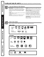 Preview for 8 page of GE McClary XBXR2080 Owner'S Manual