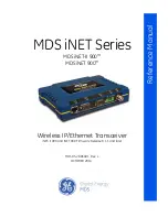 Preview for 1 page of GE MDS iNET Series Reference Manual