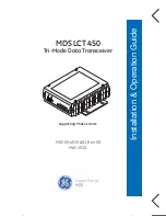 GE MDS LCT 450 Installation & Operation Manual preview