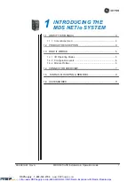 Preview for 9 page of GE MDS NETio-TB Series Installation & Operation Manual