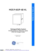 Preview for 1 page of GE MDS P-60 Reference Manual