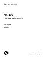 Предварительный просмотр 3 страницы GE MG-101 User Manual