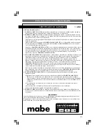 Preview for 131 page of GE MGI09CAB3 Use & Care Manual