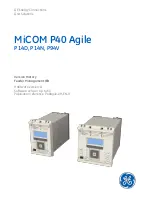 GE MiCOM P40 Agile P14D Manual preview