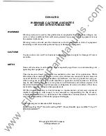 Preview for 2 page of GE MicroVersaTrip Plus RMS9C Series User Manual