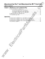 Предварительный просмотр 5 страницы GE MicroVersaTrip Plus RMS9C Series User Manual